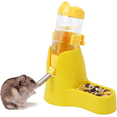 thumbnail image 1 of Hamster Water Bottle,Little Pet Automatic Drinking Bottle with Food Container Base Hut Hanging Water Feeding Bottles Auto Dispenser for Small Animals, 1 of 5