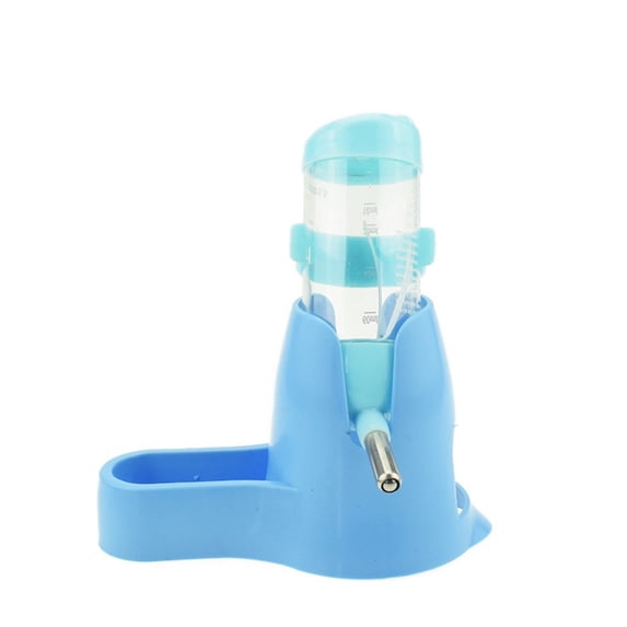 QIQUWOHUL Hamster Water Bottle Pet Water Bottle Guinea Pig Water Bottle Hamster Water Bottle Holder 80ML Dispenser With Base Hut Small Pet
