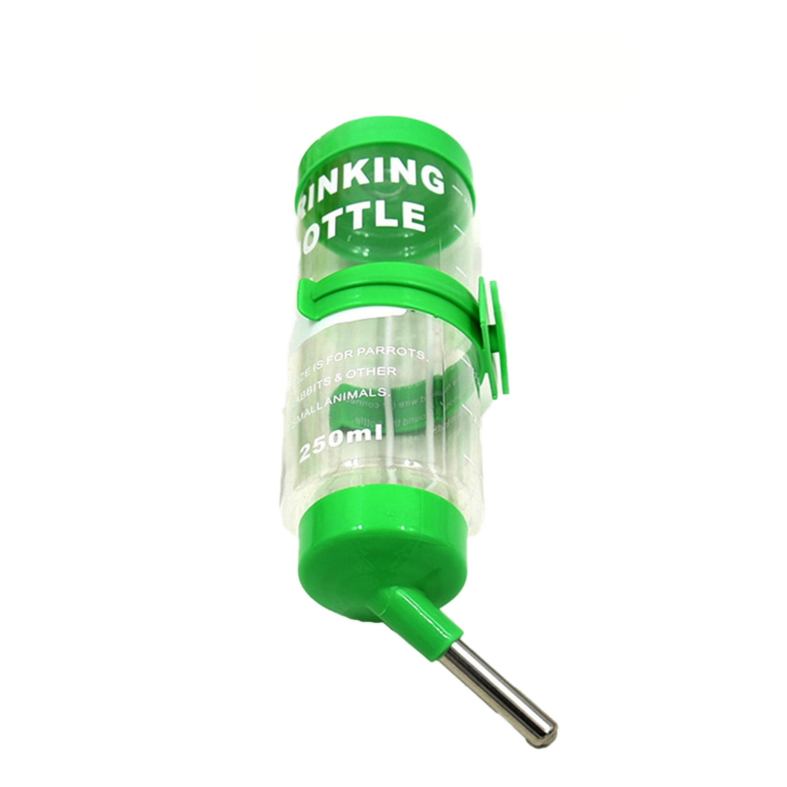 Hamster Water Bottle Plastic Steel Ball Design Sturdy No Drip Leak proof Small Animal Cage Hanging Water Bottle for Small Pet Bunny Ferret Hamster Guinea Pig Rabbit Rat Walmart Business Supplies