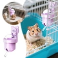 thumbnail image 1 of Hamster Water Bottle Small Animal Dispenser No Leak Proof Glass Tank Cage Mounted Hydration for Rabbits Pigs Gerbils Mice, 1 of 4