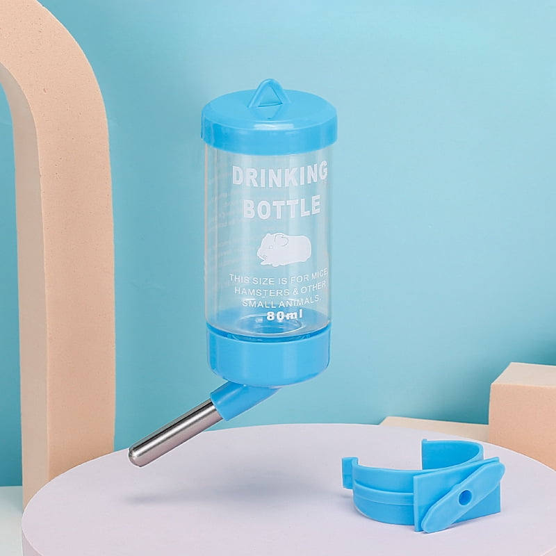 Picture of Hamster Water Bottle Small Animal Water Bottle with Food Container Base ...