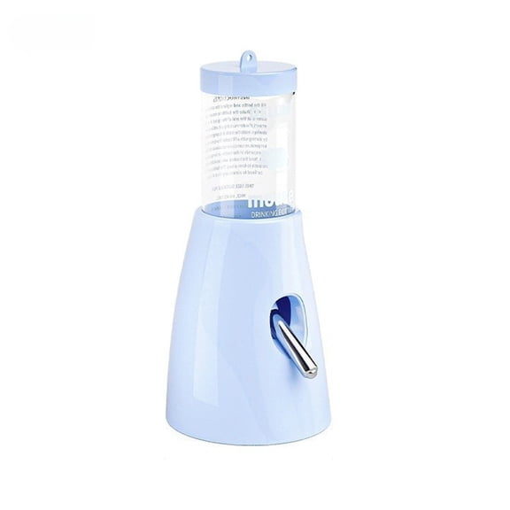 Hamster Water Bottle With Feeding Bowl 80Ml Capacity, Pet Water Dispenser For Home Use, Pet Feeding Accessories