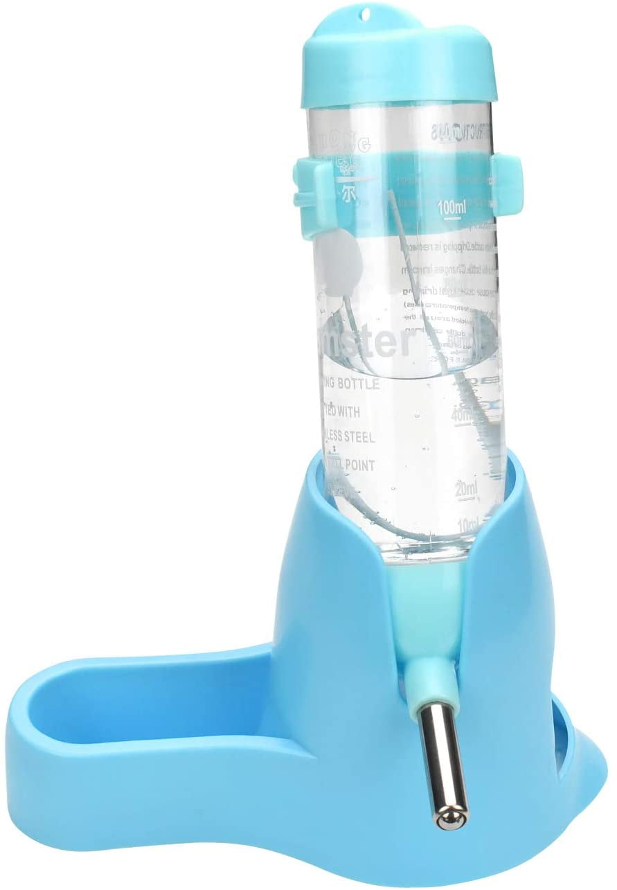 Hamster Water Bottle for Guinea Pigs Small Animals with Stand Holder
