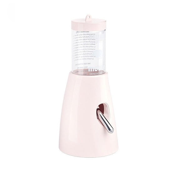 Hamster Water Bottle with Stand, Small Animal Water Dispenser, with Hideout Space, Leak-Proof, for Dwarf Hamsters - 80ml-B