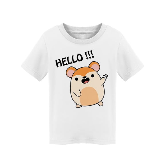 Hamster Waving At You T-Shirt Toddler -Image by Shutterstock,  3 Toddler