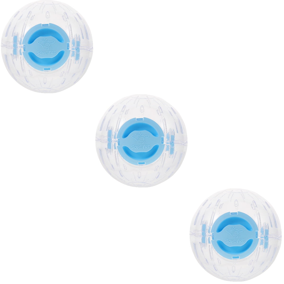 Hamster Wheel Toy 3 PCS Running Ball Chinchilla Gym Toys Exercise Balls