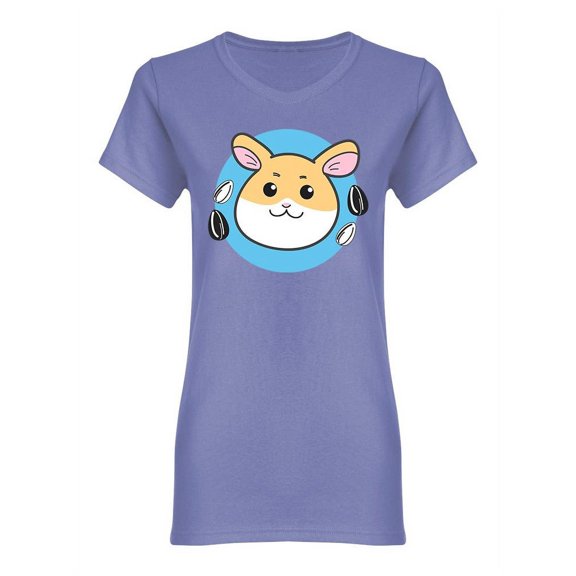 Hamster With Seeds Shaped Tee Women's -Image by Shutterstock