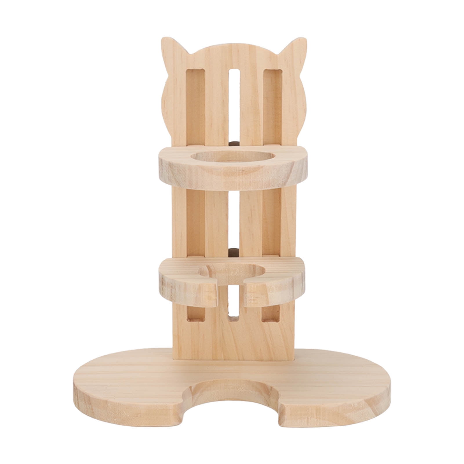 Hamster Wood Water Bottle Stand Stable High Density Leakproof
