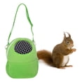 thumbnail image 1 of Hamsters Carrier Bag Portable Travel Breathable Outgoing Bag Bonding Pouch for Small Pet ,Hamsters,Sugar Glider,Chinchilla,Guinea ,Squirrel , Green 27x22cm, 1 of 8