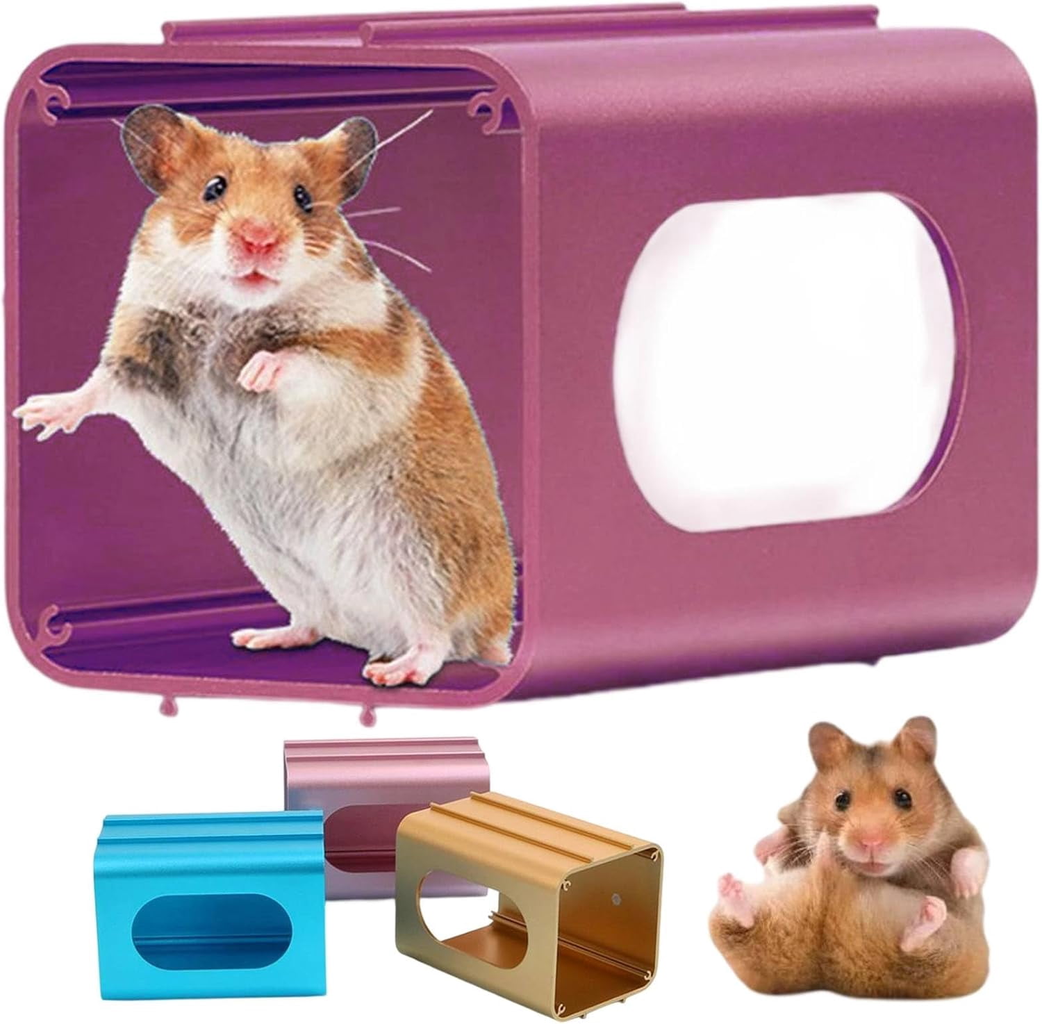 Fresh Look at Hamsters Cooling Tunnel 2025 New Hamsters Instant Cooling Metal House