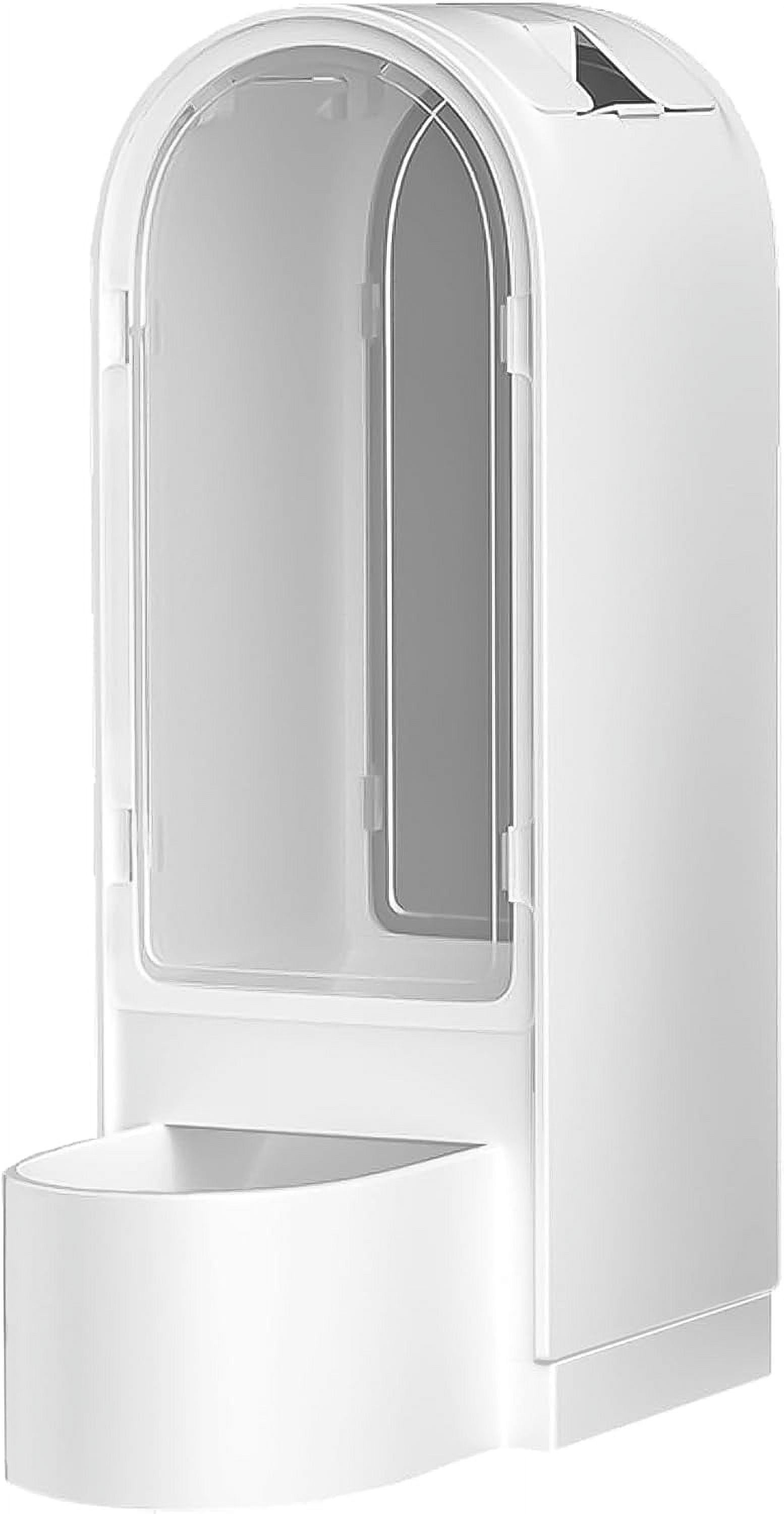 Hamsters Feeder Small Animals Automatic Dispenser Acrylic Clear Pet ... - Pet Dwarf Hamster Feeder With Auto