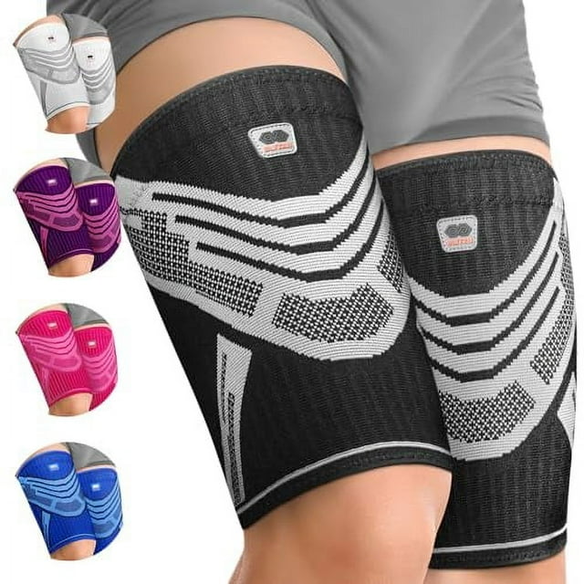 Hamstring Compression Sleeve (Pair) Thigh Compression Sleeves for Men