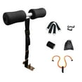 Hamstring Curl Strap Set Portable Adjustable Doorway Sit Up Exercise