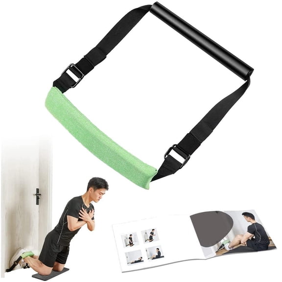 Hamstring Strap Exercise Ab Leg Padded Bar Door Anchor Equipment Sit Up Assistant Bar for Workout Unisex Muscle Building Weight Losing