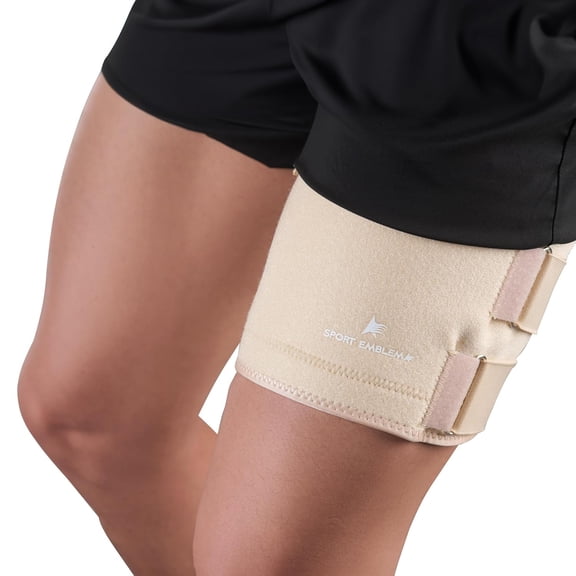Hamtring Compreion leeve Recovery upport Nonlip Groin Wrap for Adductor, Quad train, Pulled Thigh Br Men and Women