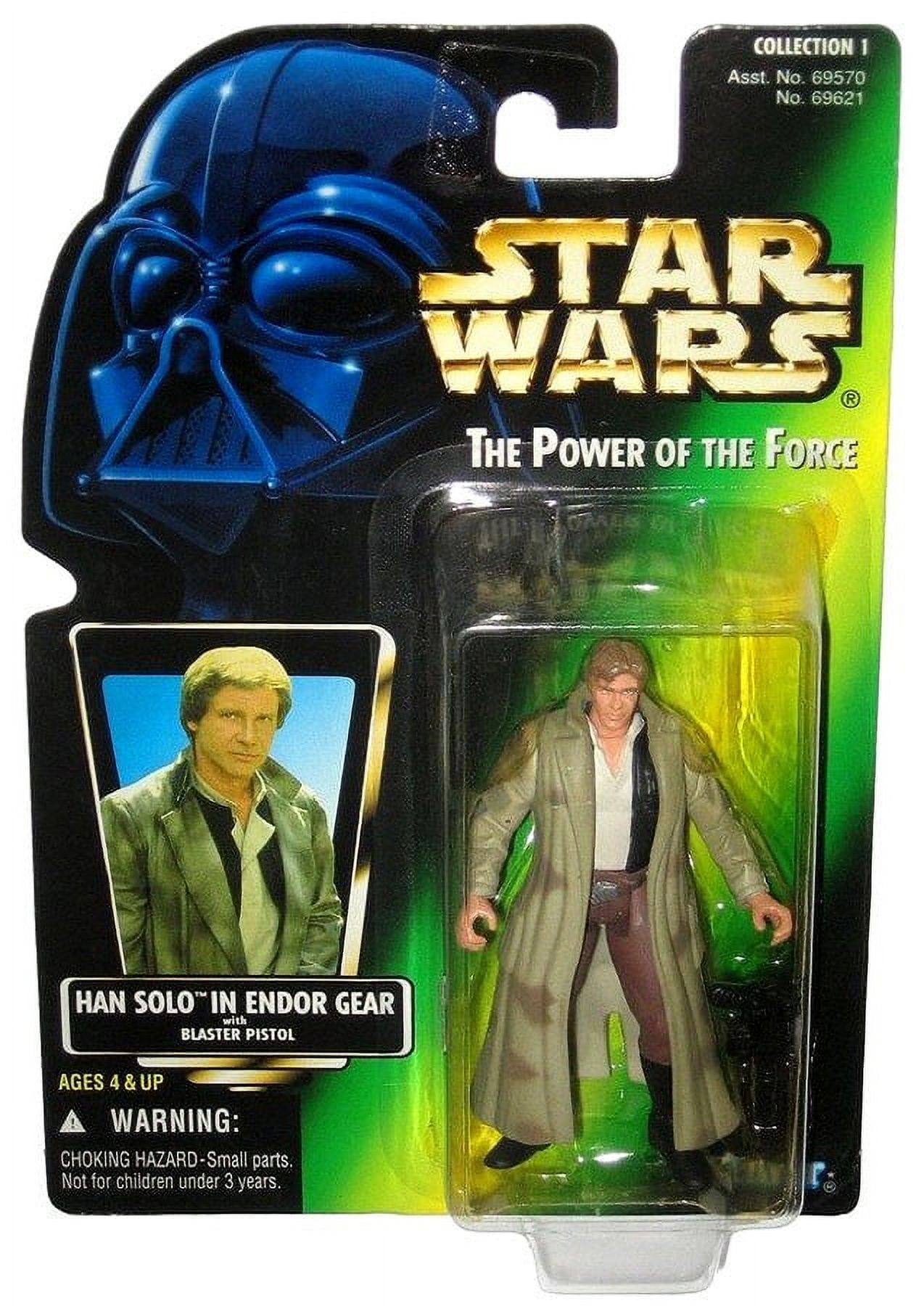 Han Solo Action Figure Hologram Card Star Wars Return of the