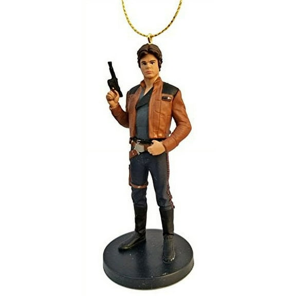 Han Solo from Solo: A Star Wars Story Figurine Holiday Christmas Tree Ornament - Limited Availability - New for 2018