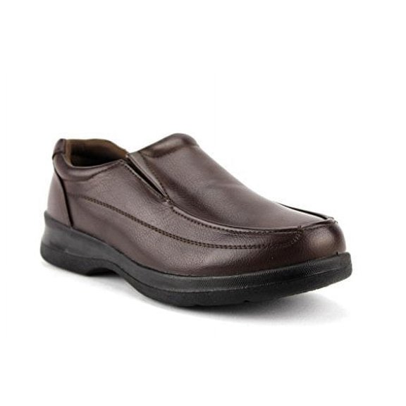 Han's Men's WZ14027 Slip Resistant Padded Insole Work Loafers Shoes