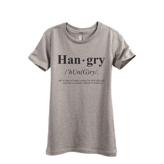 HanGry Women's Fashion Relaxed T-Shirt Tee Heather Tan X-Large