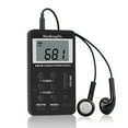 thumbnail image 1 of HanRongDa HRD-103 AM Digital 2 Band Stereo Receiver Portable Pocket w/ Headphones LCD Screen Rechargeable Battery Lanyard, 1 of 6