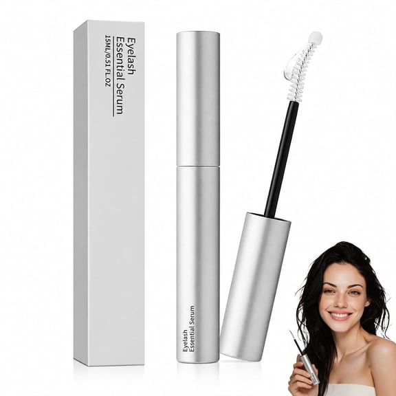 Hanae Korean Lash Serum, Lightweight Daily Eyelash Enhancer for Fuller Defined Lashes, Easy Precision Applicator, Nourishing Lash Care