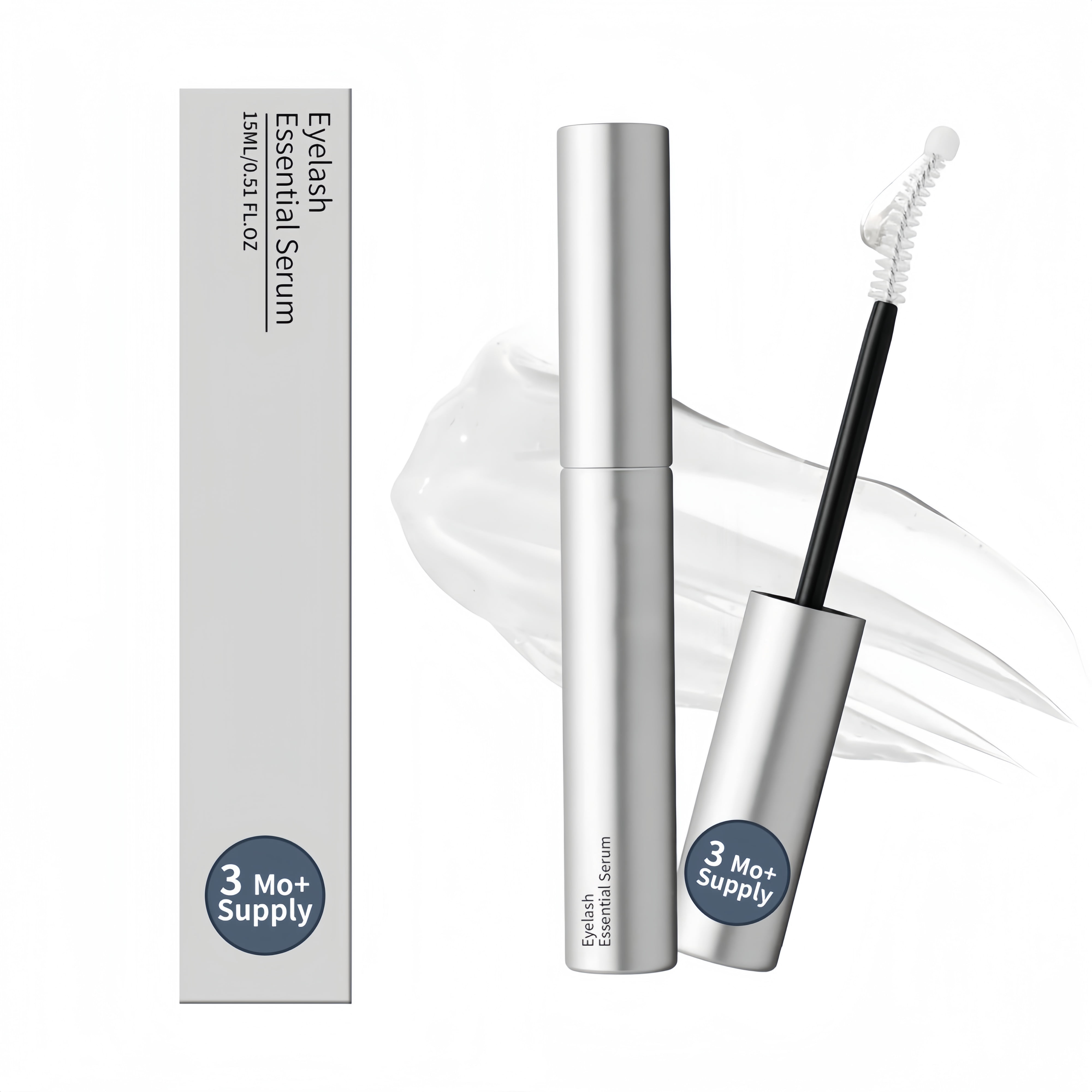 Hanae Korean Lash Serum, Lightweight Daily Eyelash Enhancer for Fuller ...