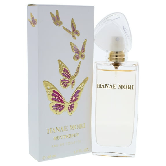 Hanae Mori Butterfly by Hanae Mori for Women - 1.7 oz EDT Spray