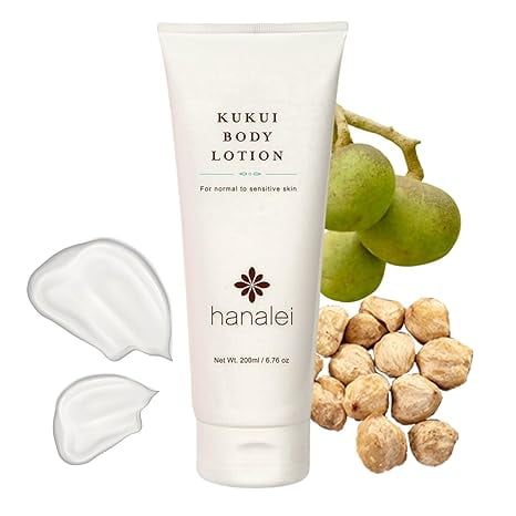 Hanalei Kukui Body Lotion for Normal to Sensitive Skin, 6.76 Oz.