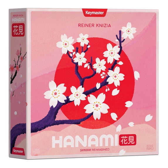 Hanami Deluxe Edition | A Strategic Tile-Laying Area Control Board Game for Adults Families and Game Nights Based On Reiner Knizia’s Classic Samurai