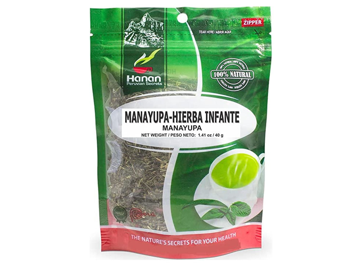 Hanan Peruvian Manayupa Herbal Tea| 100% Natural Desmodium Molliculum ...