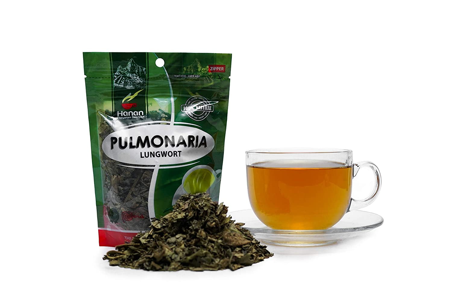 Hanan Peruvian Secrets Pulmonaria Herbal Tea | 100% Natural Lungwort ...