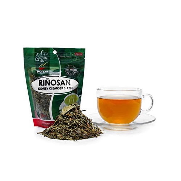 Hanan Peruvian Secrets Rinosan Herbal Tea | 100% Natural Kidney Cleanse Aid Blend | 1.76oz / 50g | Naturally Aids in Supporting Healthy Kidney and Urinary Tract Function - 6 Pack
