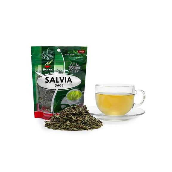 Hanan Peruvian Secrets Salvia| 100% Natural Sage | 1.06oz / 30g | Supports Women's Health Balance During Menstrual Periods & Menopause| Promotes Good Digestion (Single Pack)