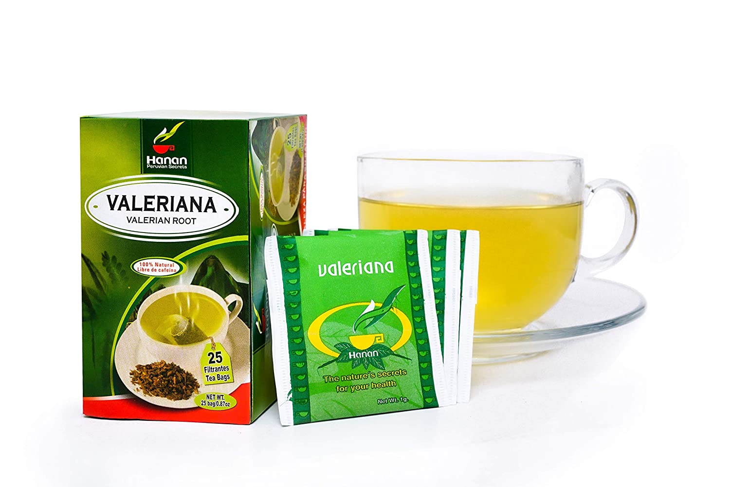 Hanan Peruvian Secrets Valeriana Herbal Tea | 100% Natural Valerian ...