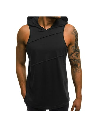 SDJMa Wireless Tank Top Bra Workout Tank Tops For Women With Hood Sexy Slim  Tight Lifting Push Up Sleeveless Vest Sportswear Coverups Vest