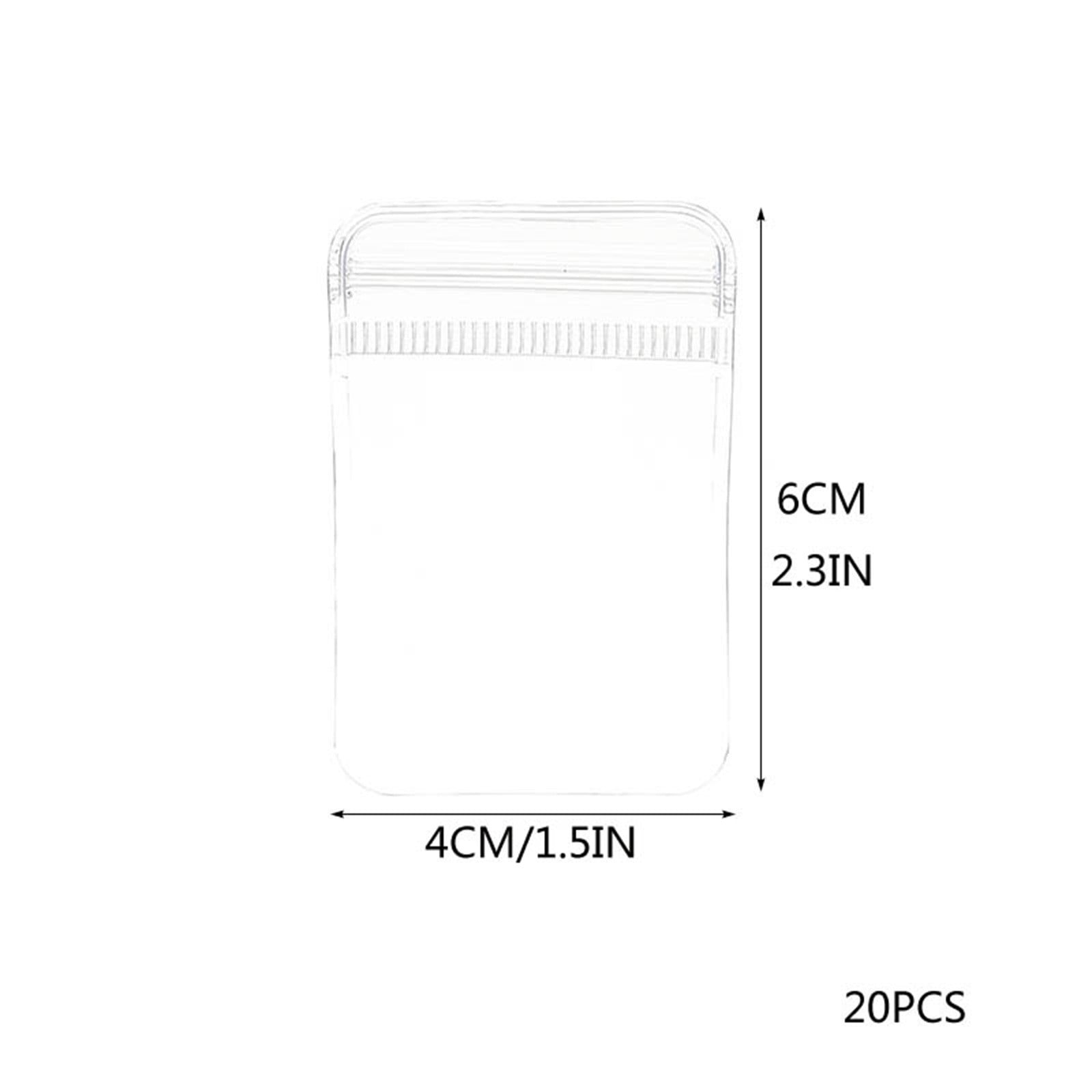 Hanas Organizer Storage Small Transparent Travel Jewelry Bag,Clear