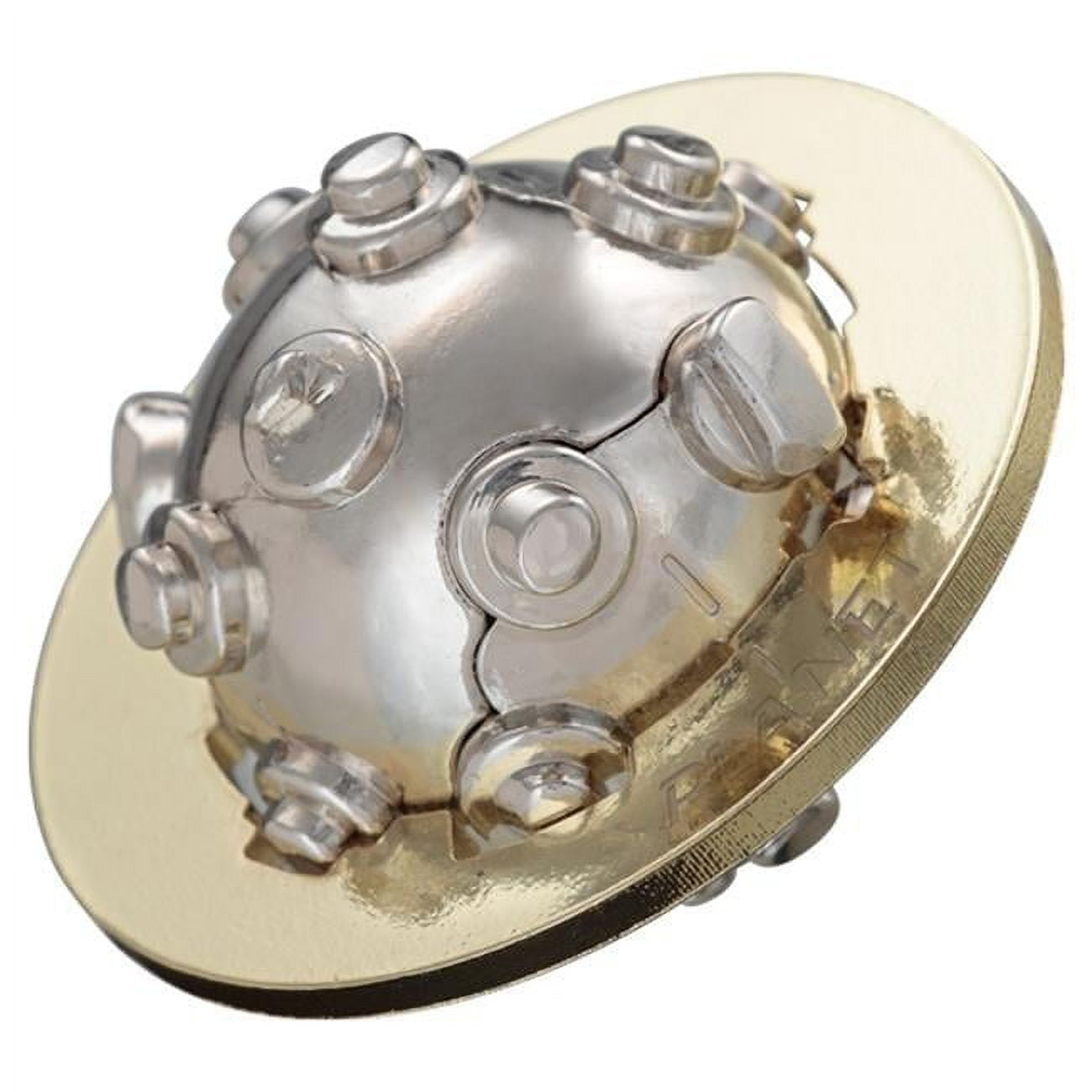 Silver and Gold Cast Metal Planet Puzzle