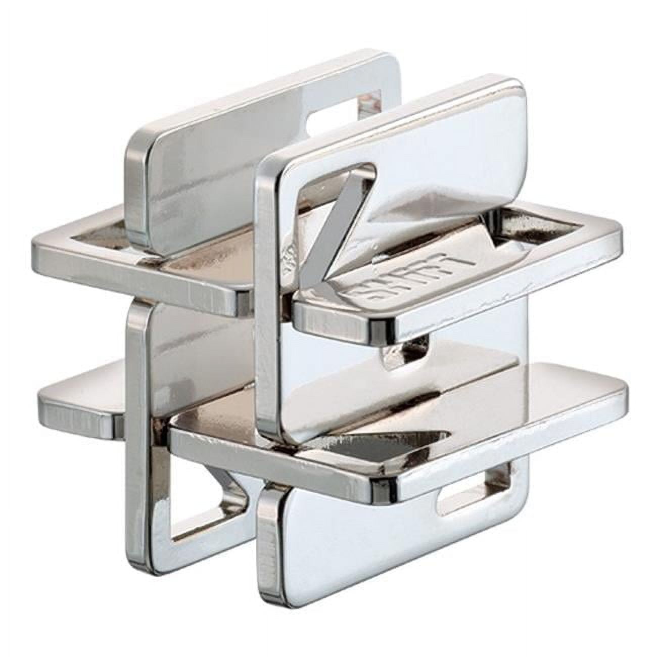 Silver Cast Metal Hashtag Brainteaser Puzzle
