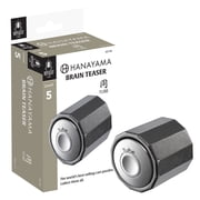 BePuzzled, Tube Hanayama Metal Brainteaser Puzzle Level 5 Ages 12+