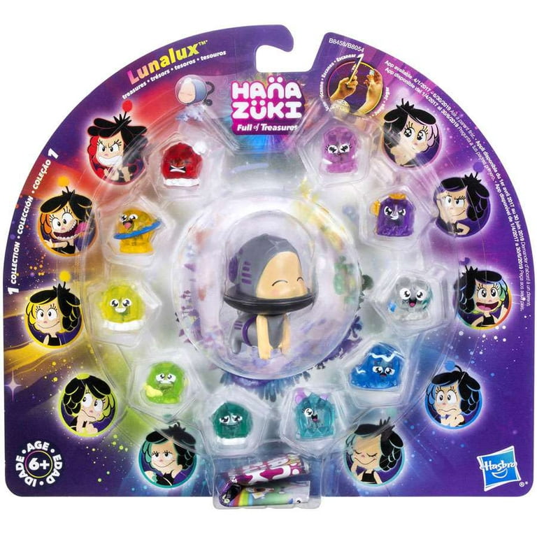 Hanazuki Lunalux Treasures Space (Collection 1), Includes 10