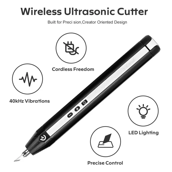 Hanbost C1 Ultrasonic Cutter Crafts DIY Cordless Engraving Tool For 3D Printing