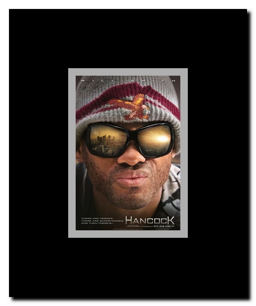 Hancock Framed Movie Poster