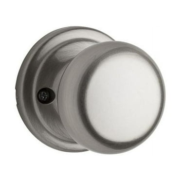 Hancock Knob Half Dummy in Satin Nickel