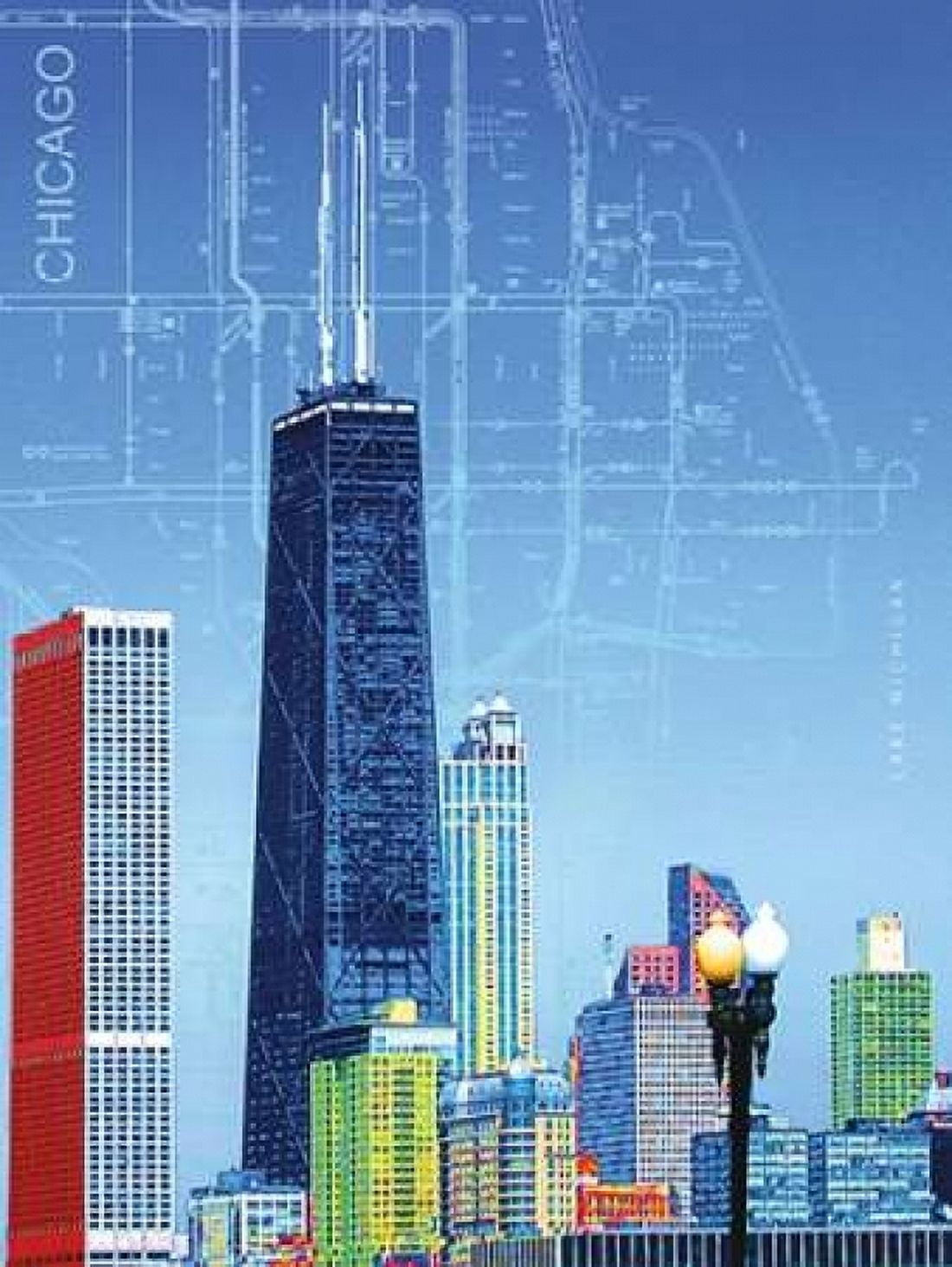 Hancock Tower Canvas Art - Kelly Donovan (24 x 30)