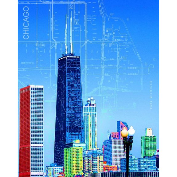 Hancock Tower Poster Print by Kelly Donovan