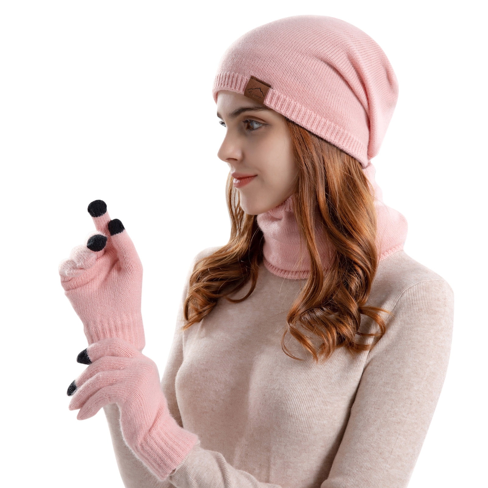 Hancoe Head Scarf for Men Winter Lounge Sets for Women Winter Hats and