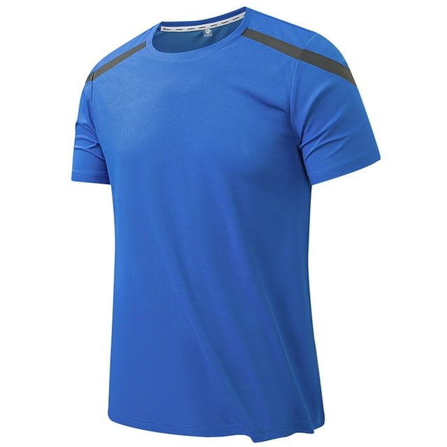 Hancoe Mens T Shirts Summer Workout Shirts for Men Dry Fit Ice Silk