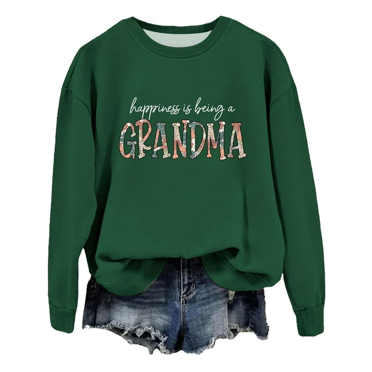 Women's cotton sweatshirts no hood hotsell
