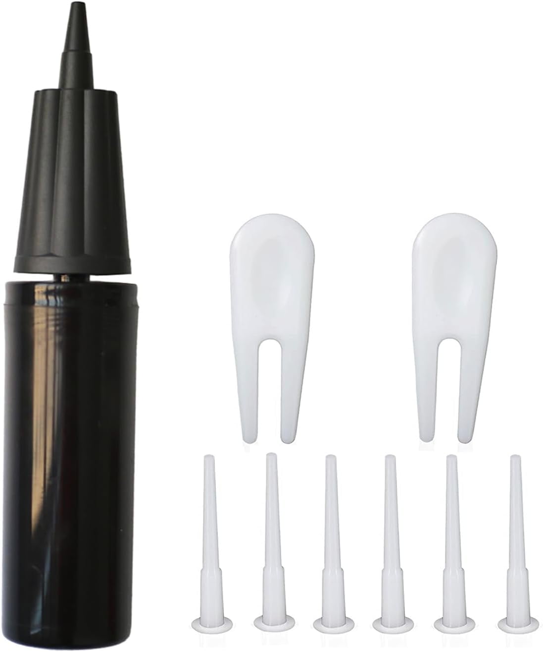 Hand Air Pump,Two-Way Hand Yoga Ball Pump, 9 Inch Double Action Hand ...