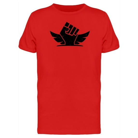 Hand And Wings Logo T-Shirt Men -Image by Shutterstock, Male Small